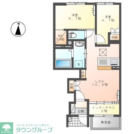 仮)深谷市国済寺スターテラスIIの物件間取画像